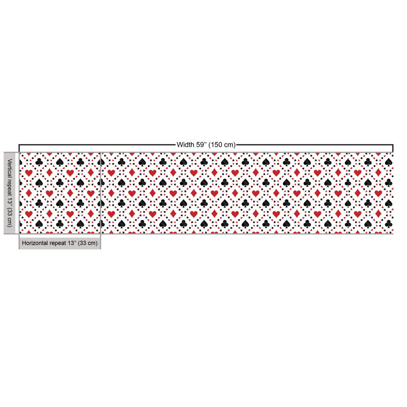 Charlay Poker Cards Advertising Holidays Multi-Purpose Fabric