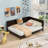 Full Size Wood Daybed/Sofa Bed With Classic Mid-Century Design And Versatile Functionality, Perfect For Any Home Decor.-2027876946-2014100012
