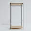 Nebras Solid + Manufactured Wood Wardrobe