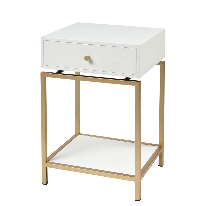 Table d'appoint Clancy - Blanc