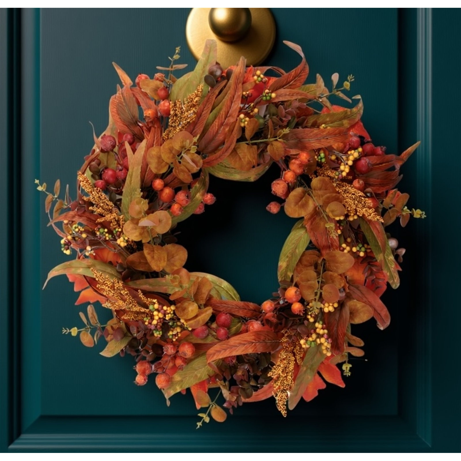 August Grove® 23" Berry Wreath