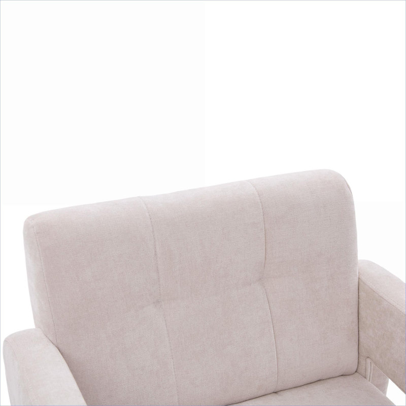 Fauteuil simple rembourré rembourré Nordic Modern