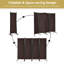 Hurhula 220cm W x 173cm H 4 - Panel Folding Room Divider-488540067