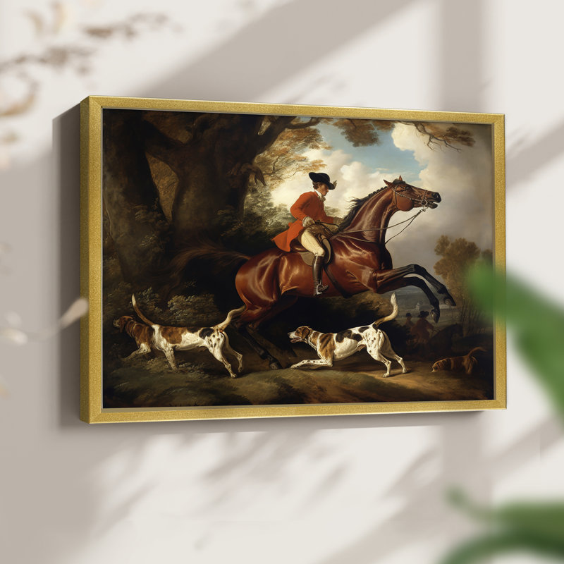 Faune - Lxxxvii - Reproduction encadrée - Restickable, H 11 po x l 14 po, Or