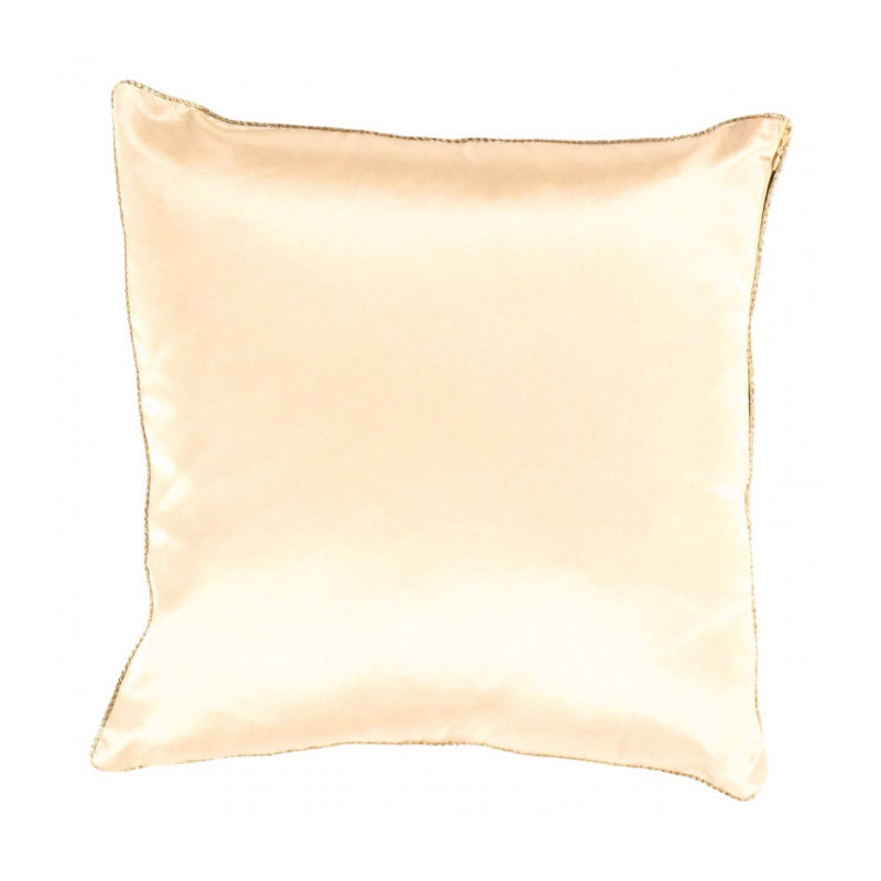 Square Pillow Cover & Insert, 20" H x 20" W, Red Floral Oriental