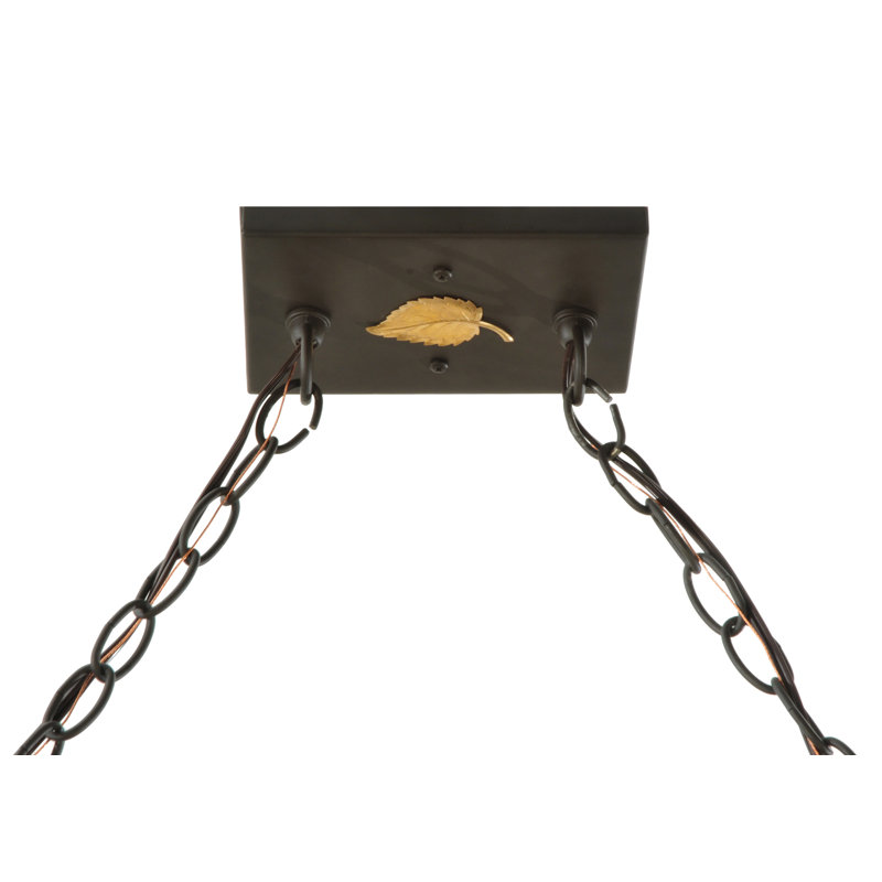 Rustic Lodge 9 - Light Pendant, Oil Rubbed Bronze