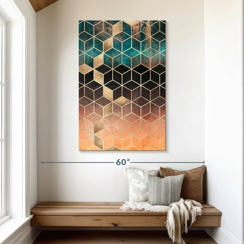 Avery Ombre Dream Cubes, 48" H x 32" W