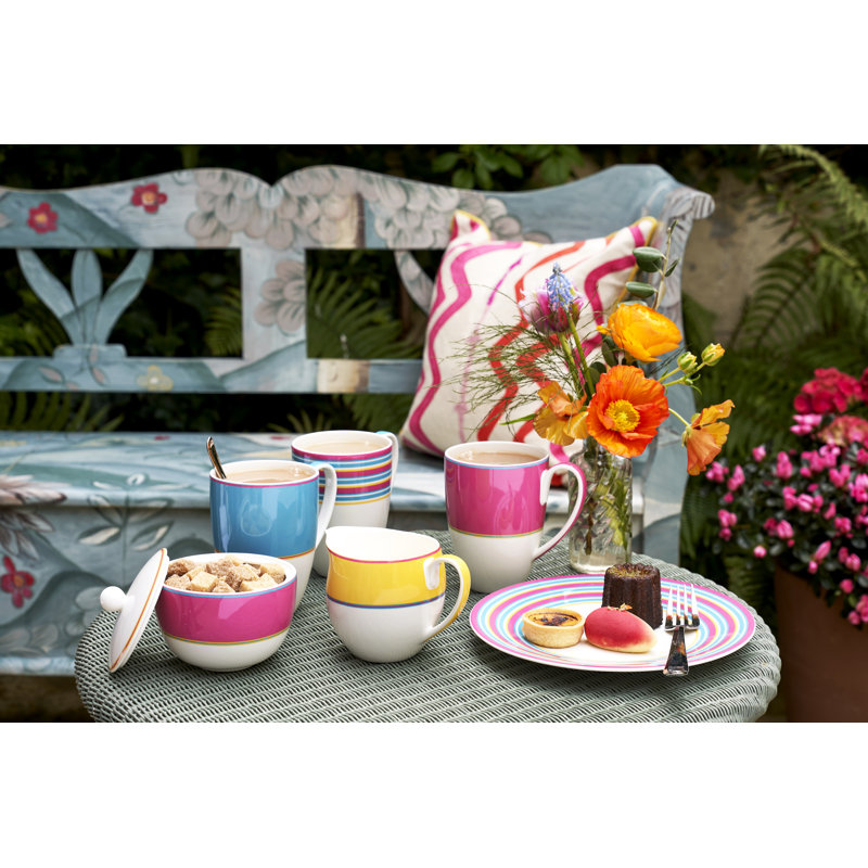 Kit Kemp, Calypso - Bone China Salad/Dessert Plates