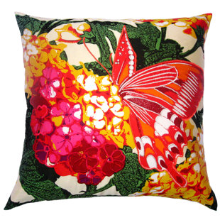 Coussin lantana Flower Power