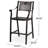 Alletha Metal Outdoor Stool
