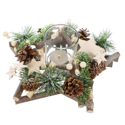 Wood Wall Tealight Holder