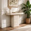 Stone Top Console Table-519376969
