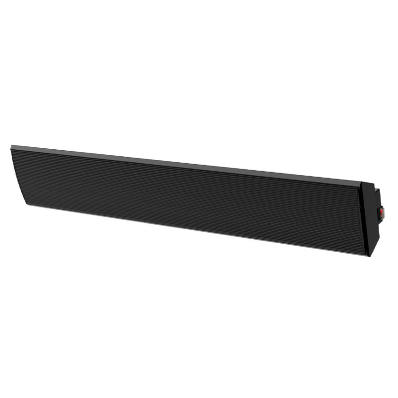 Wexstar Ultra 2400W-240V Black Wall/Ceiling Infrared Heater With On/Off Switch