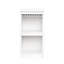 Armoire blanche pour présenter les verres à vin et les décorations de la salle à manger modulaire - Version pour accessoires de magasin