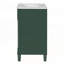 Meuble-lavabo élégant avec lavabo en céramique intégré et grand espace de rangement-816277353