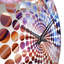 Ean - Horloge murale fractale abstraite-1002367667