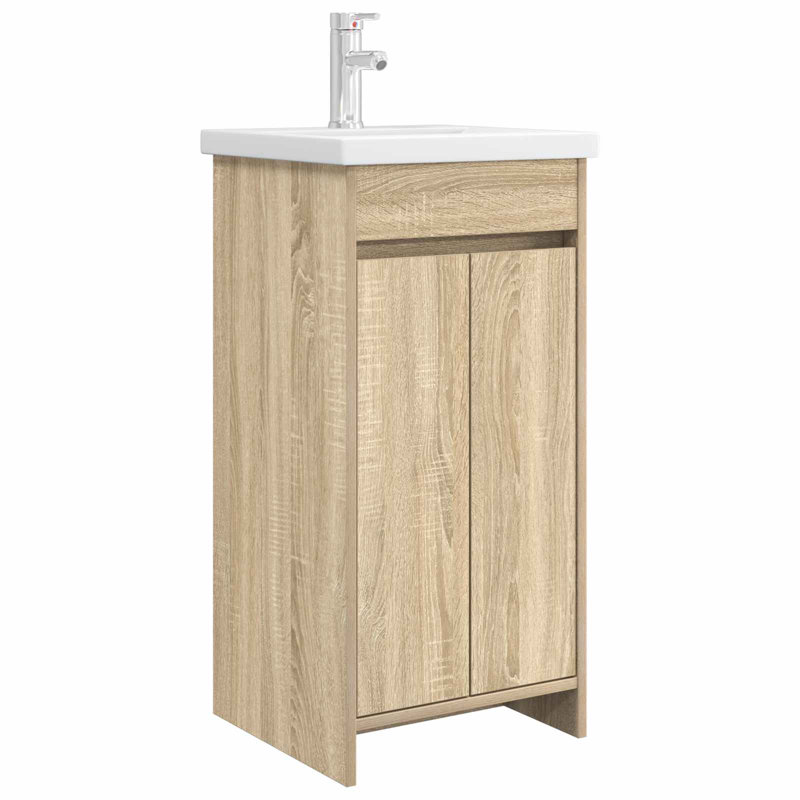 420 mm Bathroom Vanity, Sonoma Oak