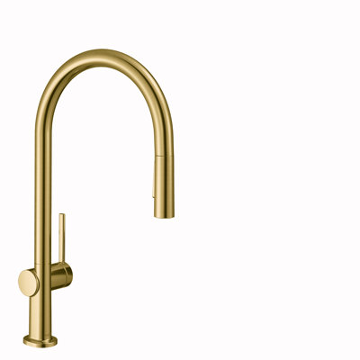 hansgrohe Talis N HighArc Kitchen Faucet, O-Style 2-Spray Pull-Down with sBox, 1.75 GPM