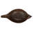 Debossed Stoneware Bird Bowl with Reactive Glaze