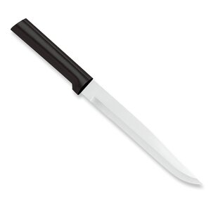 Rada Cutlery Serrated Paring Knife, Stainless Steel Spear Tip