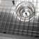 DuraSnow® ZLINE 36" Meribel Undermount Single Bowl Fingerprint Resistant Stainless Steel Kitchen Sink with Bottom Grid