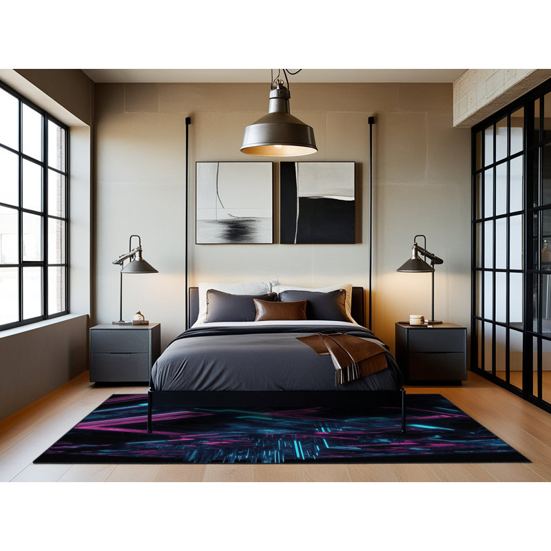 Tapis Lumina Fractals, Rectangulaire 2 pi x 3 pi