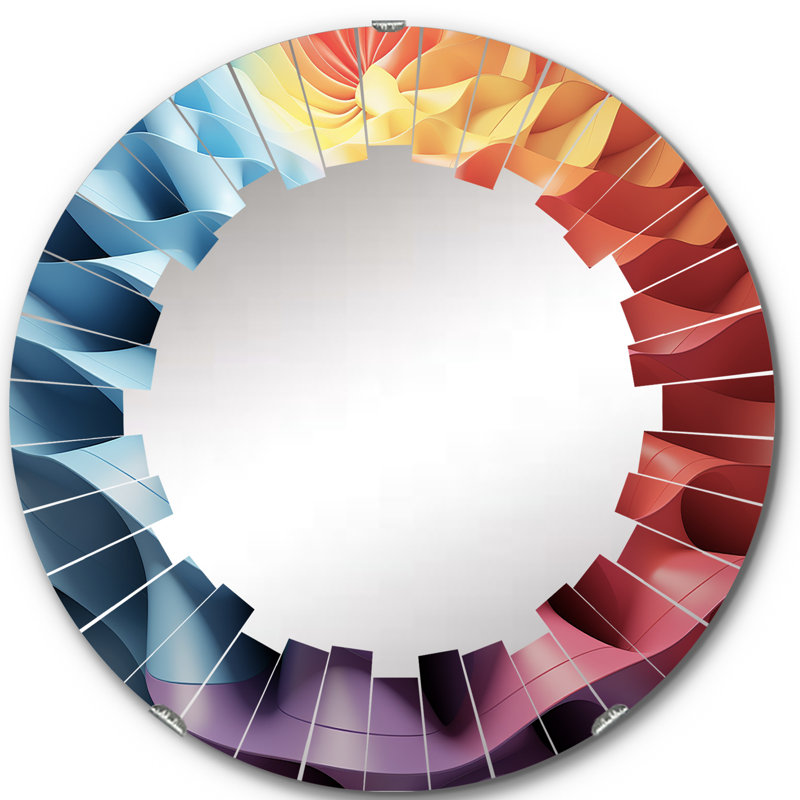 Newtonbrook - Modern Wall Mirror Round, 24 po x 24 po