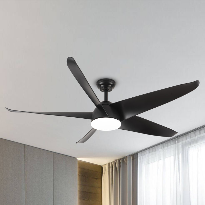 Kaylanie 60'' Ceiling Fan with LED Lights
