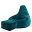 Bean Bag Bazaar Dalton Corduroy Recliner Bean Bag and Footstool-63656836