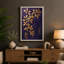 Golden Leaves Descending Botanical - Wrapped Canvas-435292665-435292668