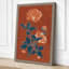 Peachy Bloom Study Botanical - Wrapped Canvas-749174163-749174164