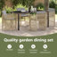 4 - Person Patio Dining Set Table,-1943059884-1943059880