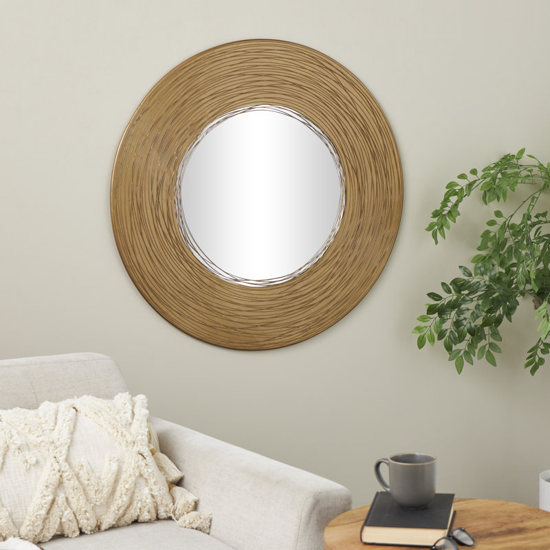 Miroir mural Crin, 35,20 po x 35,20 po