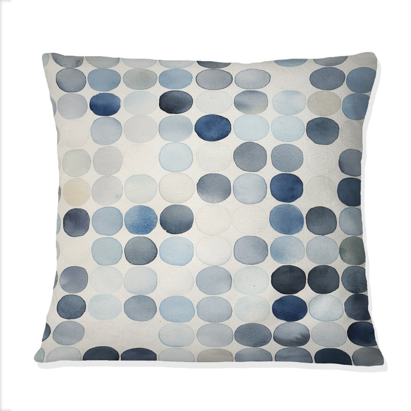 Coussin Gentle Indigo Secrets Circular Vintage III - Abstract