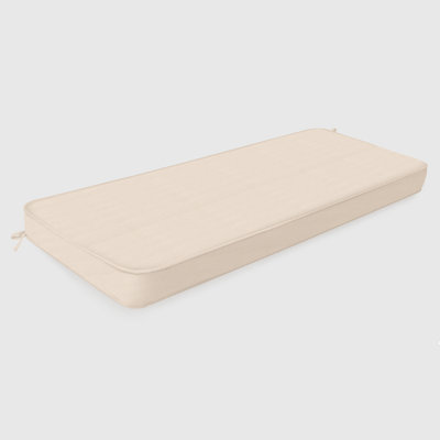 Premium 2" Bench Seat Cushion Bay Window Cushion Customizable for Indoor/Outdoor Use