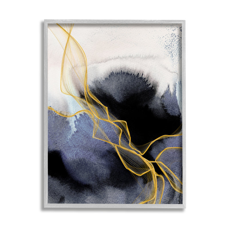 " Modern Coastal " by Irena Orlov, Farmhouse Grey Framed Giclee, 30" H x 24" W x 1.5" D