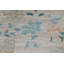 Tapis de style oriental végétal noué à la main 5 x 7 Art Deco