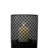 Lantern Column, Set Of 2, Decorative Column For Garden In  Industrial Design, Lantern For Outdoor And Indoor, Lantern Including Candles, Oriental, 37 1/2+ 29 1/2 In