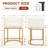 27" H Counter Height Barrel Bar Stools-971631130-971631125