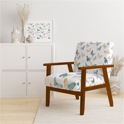  Chaise d'appoint Insectes - Fauteuil Butterfly Air Blue