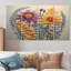 «Pastel Spring Flower Emb broderie I» - ensemble de 4 fleurs sauvages-1117735262