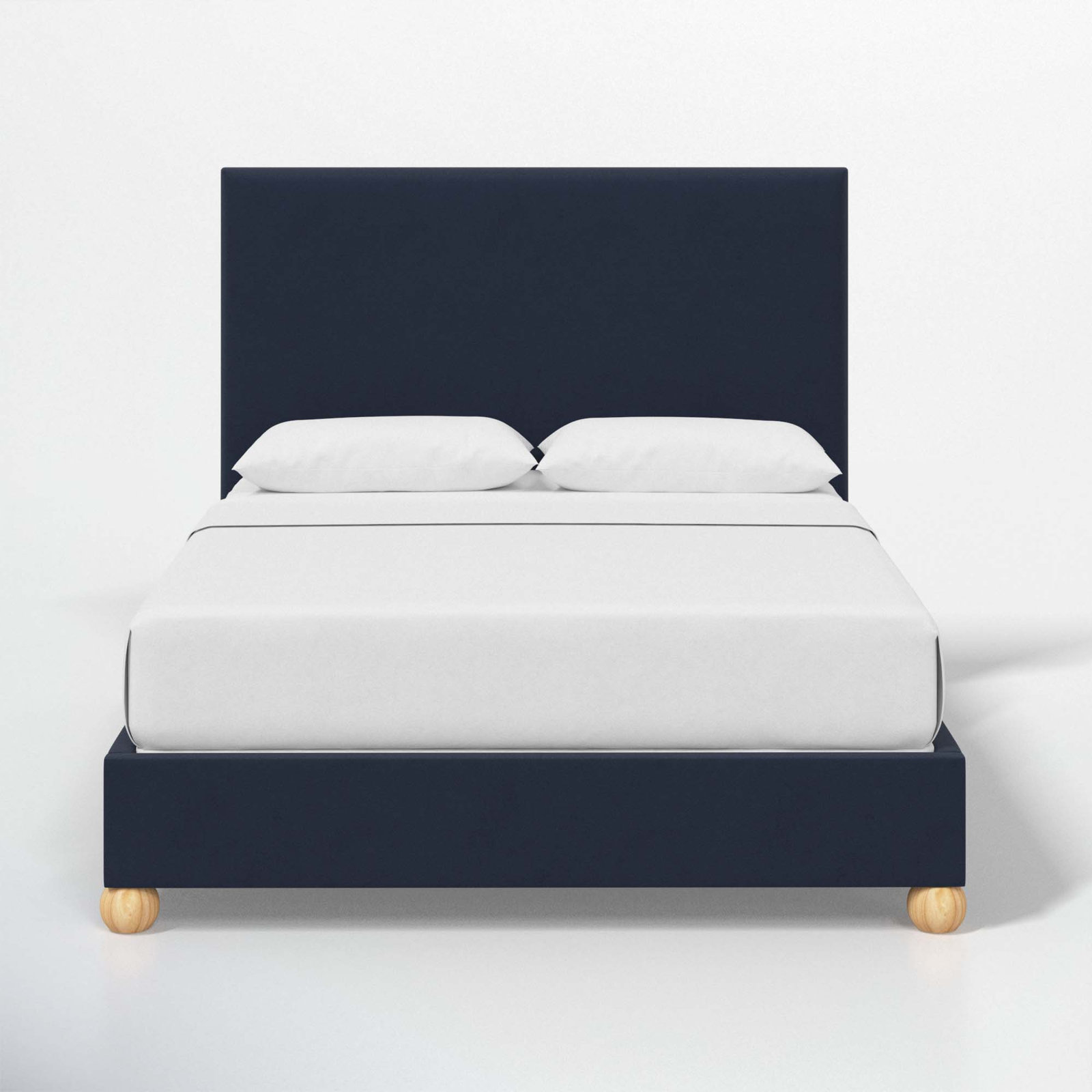Benita Upholstered Bed, Full, Classic Ink Performance Velvet
