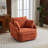 Upholstered Swivel Chair With 2 Side Pillows-213770546