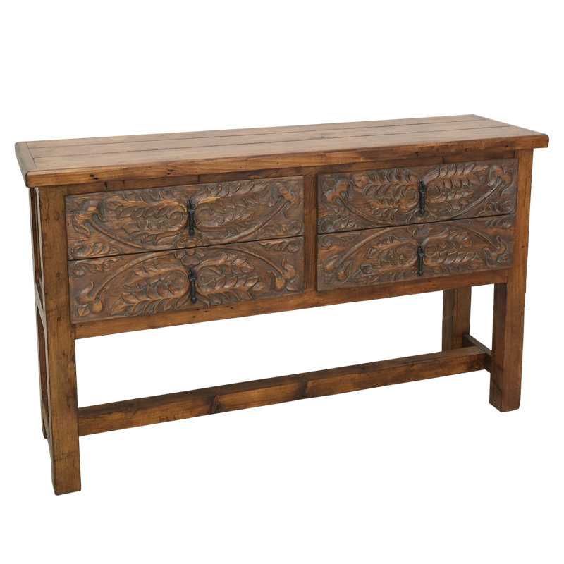 Console en bois massif Juliza