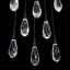 Hibiscus 13 Light Crystal LED Multi-Light Pendant-1972652397