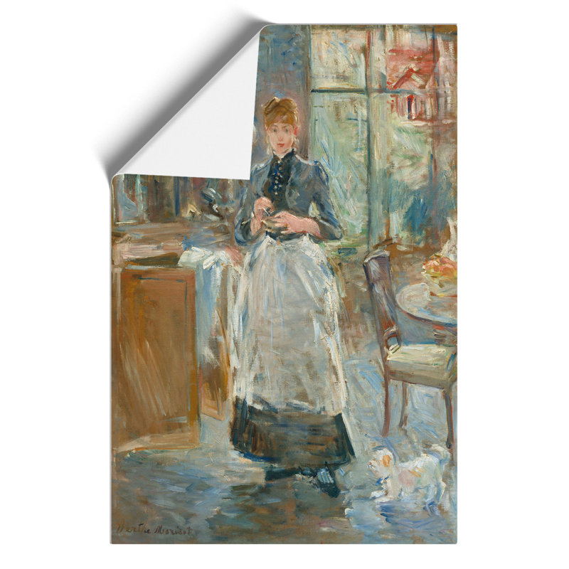 In the Dining Room by Berthe Morisot - Frameless Print, 30cm H x 21cm W x 0.1cm D