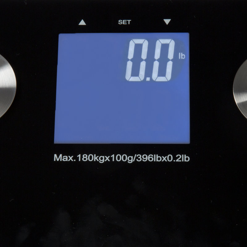 Bluestone Digital Scale for Body Weight with Large LCD Display to Track Health and Fitness