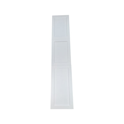 Frontline Shaker Recessed Frameless 3 Door Medicine Cabinet with Adjustable Shelves