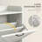 3-In-1 Entryway Hall Tree With Storage Bench, Coat Rack With Four Hooks And Shoe Storage-513465573