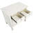 Georgina 4-Drawer Storage Nightstand - Antique White-746541901